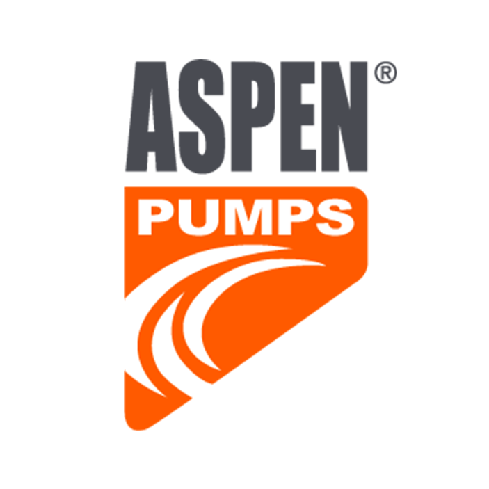product brand ASPEN pumps logo