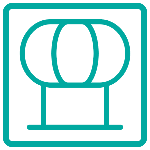Взривозащитен EX-proof радиален покривен вентилатор Vitlo CRH-ATEX function icon