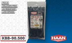 product Кабелни връзки HAAN KBB-90.500 черни (100бр./1пакет) thumb