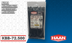 product Кабелни връзки HAAN KBB-72.500 черни (100бр./1пакет) thumb
