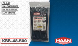 product Кабелни връзки HAAN KBB-48.500 черни (100бр./1пакет) thumb
